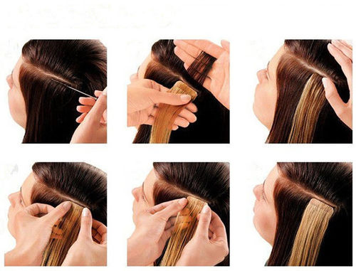 Latest company news about Comment mettre le ruban dans les extensions de cheveux?